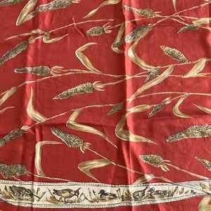 Vintage silk scarf made in Italy